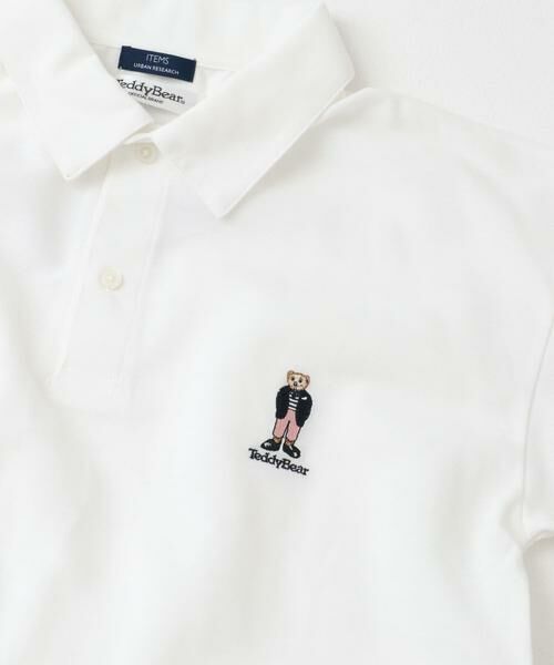URBAN RESEARCH ITEMS / アーバンリサーチ アイテムズ ポロシャツ | Teddy Bear ワンポイント刺繍ポロシャツ | 詳細7