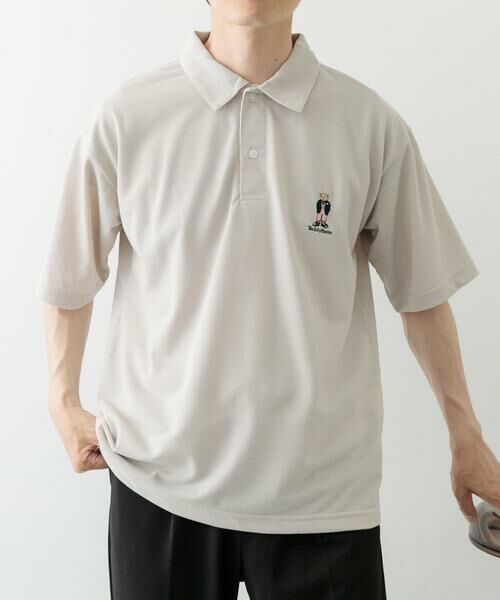 URBAN RESEARCH ITEMS / アーバンリサーチ アイテムズ ポロシャツ | Teddy Bear ワンポイント刺繍ポロシャツ | 詳細21