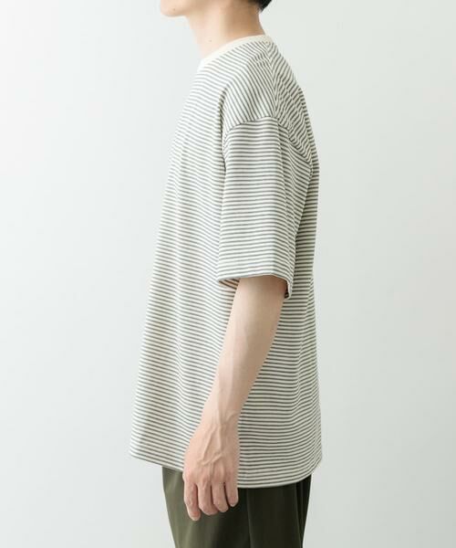 URBAN RESEARCH ITEMS / アーバンリサーチ アイテムズ Tシャツ | ミジンボーダー天竺半袖T-Shirts | 詳細11