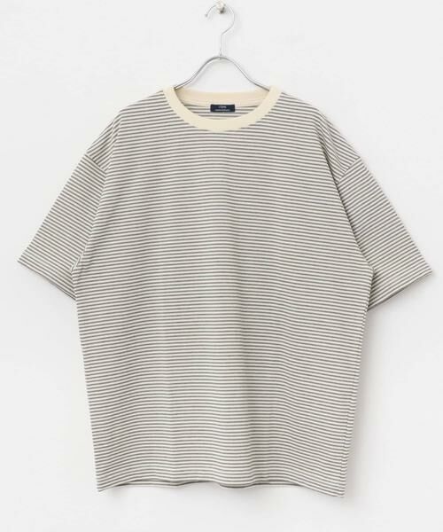 URBAN RESEARCH ITEMS / アーバンリサーチ アイテムズ Tシャツ | ミジンボーダー天竺半袖T-Shirts | 詳細13