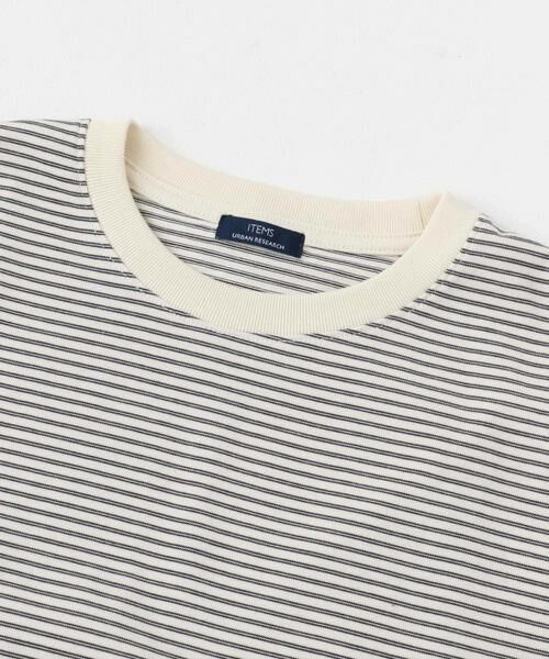 URBAN RESEARCH ITEMS / アーバンリサーチ アイテムズ Tシャツ | ミジンボーダー天竺半袖T-Shirts | 詳細14