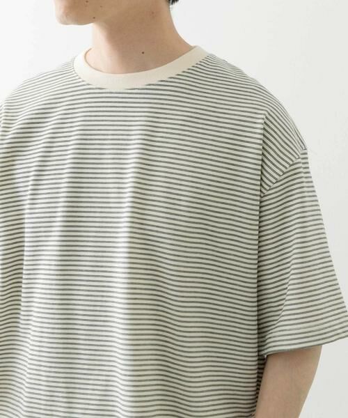 URBAN RESEARCH ITEMS / アーバンリサーチ アイテムズ Tシャツ | ミジンボーダー天竺半袖T-Shirts | 詳細3