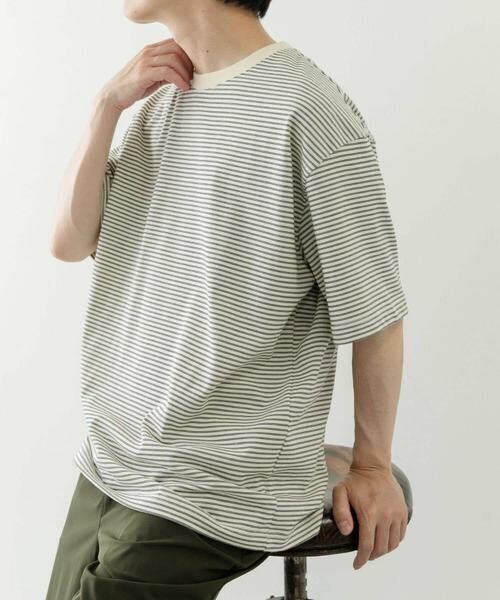 URBAN RESEARCH ITEMS / アーバンリサーチ アイテムズ Tシャツ | ミジンボーダー天竺半袖T-Shirts | 詳細5