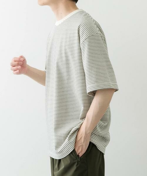 URBAN RESEARCH ITEMS / アーバンリサーチ アイテムズ Tシャツ | ミジンボーダー天竺半袖T-Shirts | 詳細7