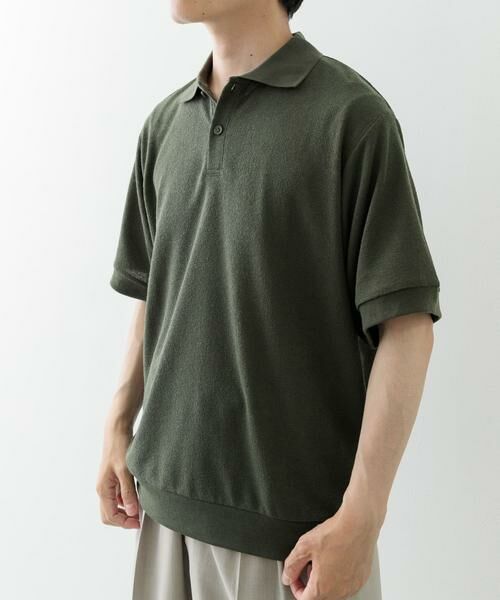 URBAN RESEARCH ITEMS / アーバンリサーチ アイテムズ ポロシャツ | クレープジョーゼットポロシャツ | 詳細2