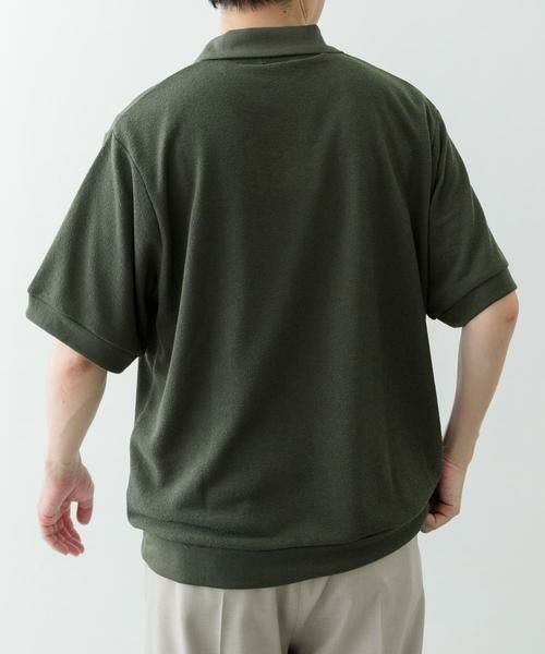 URBAN RESEARCH ITEMS / アーバンリサーチ アイテムズ ポロシャツ | クレープジョーゼットポロシャツ | 詳細4