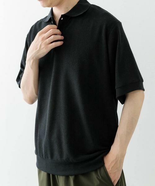 URBAN RESEARCH ITEMS / アーバンリサーチ アイテムズ ポロシャツ | クレープジョーゼットポロシャツ | 詳細8