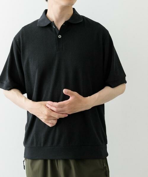 URBAN RESEARCH ITEMS / アーバンリサーチ アイテムズ ポロシャツ | クレープジョーゼットポロシャツ | 詳細9
