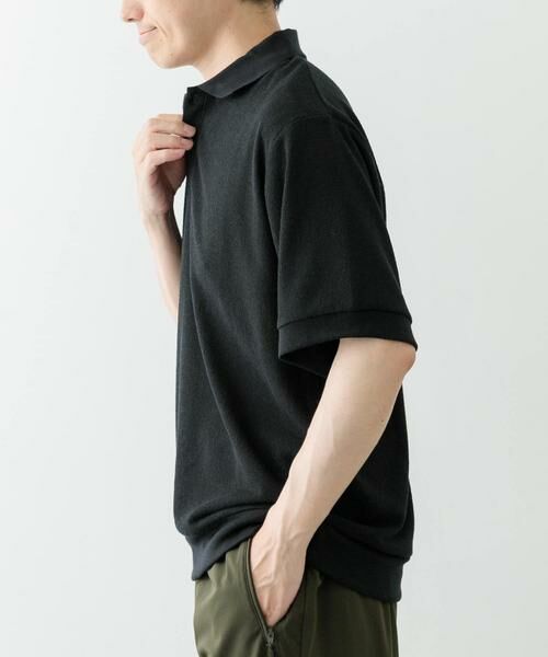 URBAN RESEARCH ITEMS / アーバンリサーチ アイテムズ ポロシャツ | クレープジョーゼットポロシャツ | 詳細10