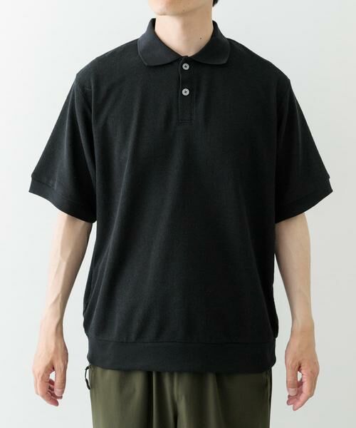URBAN RESEARCH ITEMS / アーバンリサーチ アイテムズ ポロシャツ | クレープジョーゼットポロシャツ | 詳細13