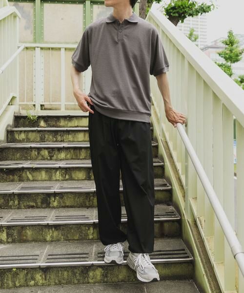 URBAN RESEARCH ITEMS / アーバンリサーチ アイテムズ ポロシャツ | クレープジョーゼットポロシャツ | 詳細20