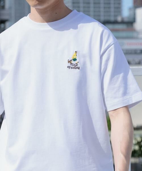 URBAN RESEARCH ITEMS / アーバンリサーチ アイテムズ Tシャツ | ojisampo 刺繍Tシャツ | 詳細1