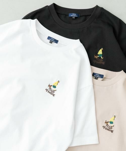 URBAN RESEARCH ITEMS / アーバンリサーチ アイテムズ Tシャツ | ojisampo 刺繍Tシャツ | 詳細10
