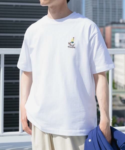 URBAN RESEARCH ITEMS / アーバンリサーチ アイテムズ Tシャツ | ojisampo 刺繍Tシャツ | 詳細2