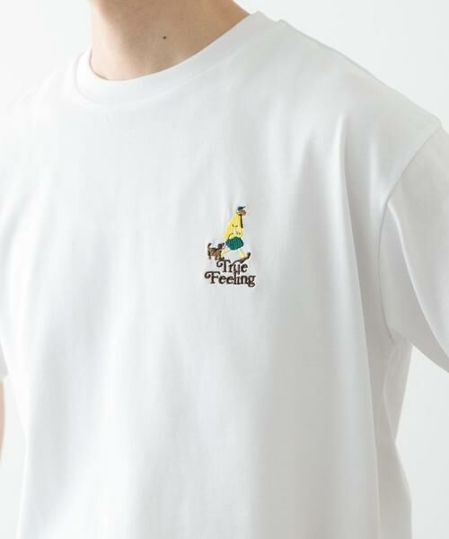 URBAN RESEARCH ITEMS / アーバンリサーチ アイテムズ Tシャツ | ojisampo 刺繍Tシャツ | 詳細5