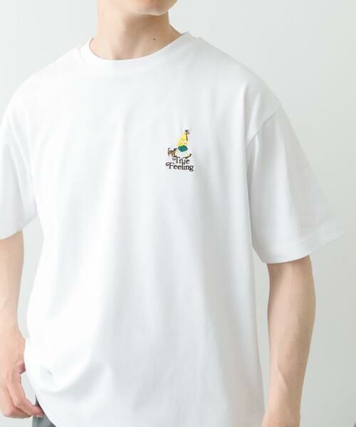 URBAN RESEARCH ITEMS / アーバンリサーチ アイテムズ Tシャツ | ojisampo 刺繍Tシャツ | 詳細6