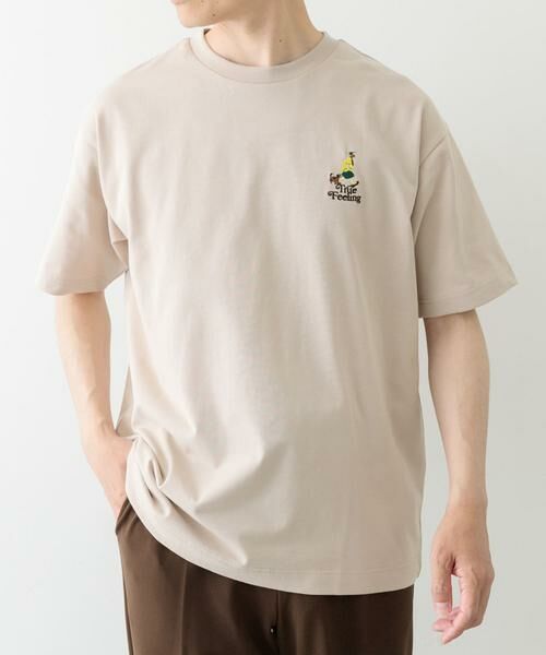 URBAN RESEARCH ITEMS / アーバンリサーチ アイテムズ Tシャツ | ojisampo 刺繍Tシャツ | 詳細23