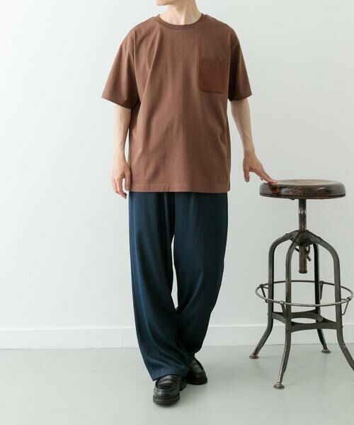 URBAN RESEARCH ITEMS / アーバンリサーチ アイテムズ Tシャツ | ポケット切替クルーネックTシャツ | 詳細6