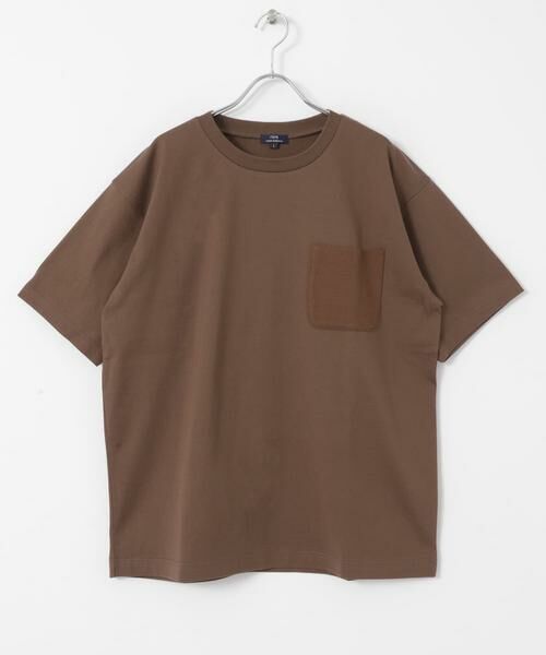 URBAN RESEARCH ITEMS / アーバンリサーチ アイテムズ Tシャツ | ポケット切替クルーネックTシャツ | 詳細7