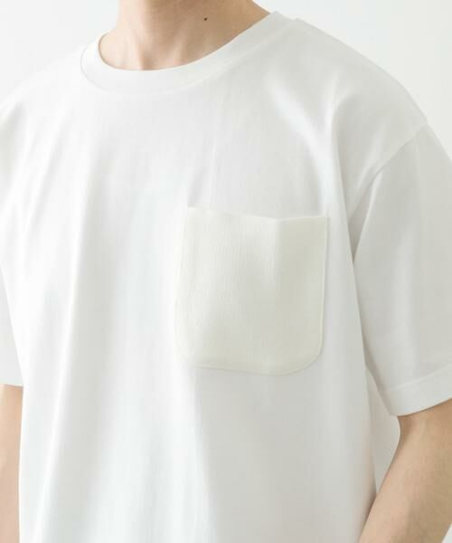 URBAN RESEARCH ITEMS / アーバンリサーチ アイテムズ Tシャツ | ポケット切替クルーネックTシャツ | 詳細11