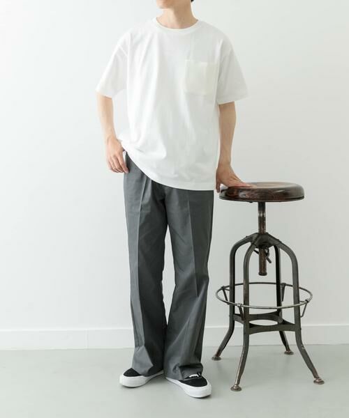 URBAN RESEARCH ITEMS / アーバンリサーチ アイテムズ Tシャツ | ポケット切替クルーネックTシャツ | 詳細14