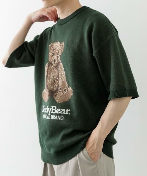 URBAN RESEARCH ITEMS / アーバンリサーチ アイテムズ ニット・セーター | Teddy Bear クルーネックサマーニット | 詳細2