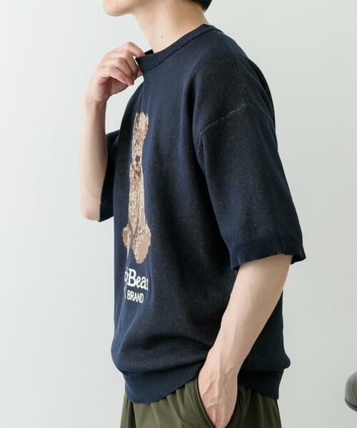 URBAN RESEARCH ITEMS / アーバンリサーチ アイテムズ ニット・セーター | Teddy Bear クルーネックサマーニット | 詳細10