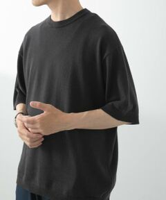 URBAN RESEARCH ITEMS / アーバンリサーチ アイテムズ ニット・セーター | コットンリネンクルーネックサマーニット