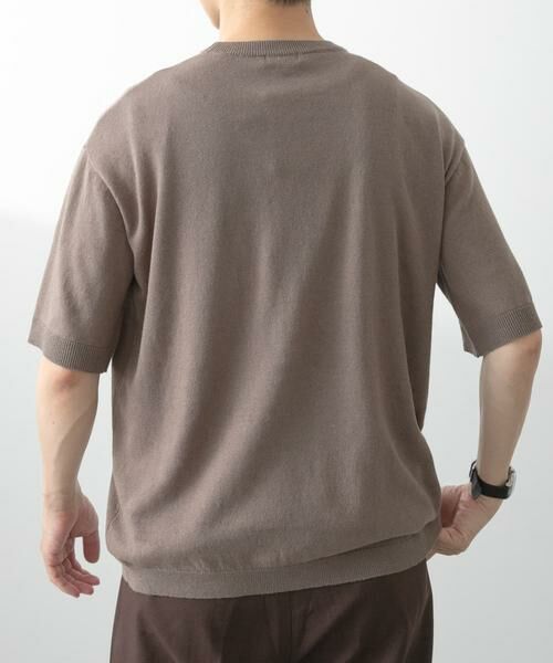 URBAN RESEARCH ITEMS / アーバンリサーチ アイテムズ ニット・セーター | コットンリネンクルーネックサマーニット | 詳細5