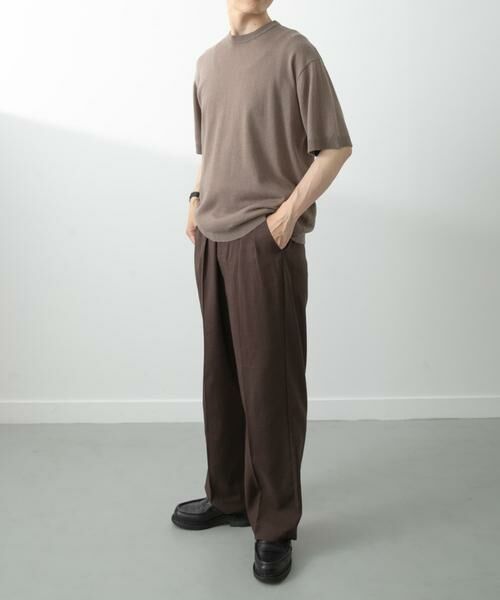 URBAN RESEARCH ITEMS / アーバンリサーチ アイテムズ ニット・セーター | コットンリネンクルーネックサマーニット | 詳細7