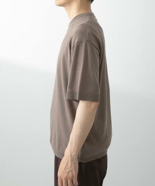 URBAN RESEARCH ITEMS / アーバンリサーチ アイテムズ ニット・セーター | コットンリネンクルーネックサマーニット | 詳細9