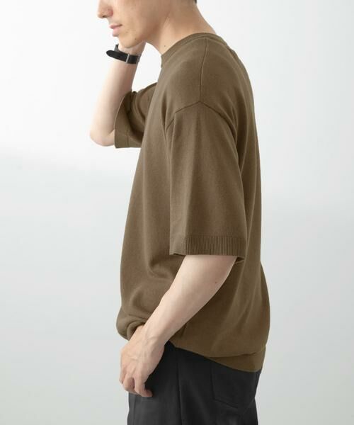 URBAN RESEARCH ITEMS / アーバンリサーチ アイテムズ ニット・セーター | コットンリネンクルーネックサマーニット | 詳細22