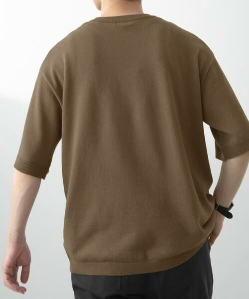 URBAN RESEARCH ITEMS / アーバンリサーチ アイテムズ ニット・セーター | コットンリネンクルーネックサマーニット | 詳細23