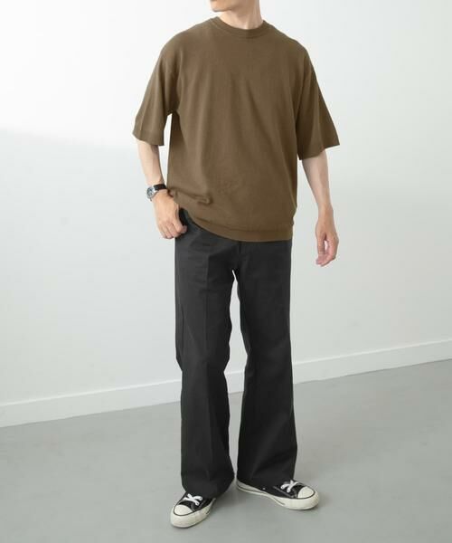 URBAN RESEARCH ITEMS / アーバンリサーチ アイテムズ ニット・セーター | コットンリネンクルーネックサマーニット | 詳細24