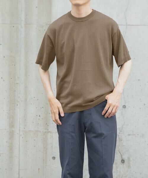 URBAN RESEARCH ITEMS / アーバンリサーチ アイテムズ ニット・セーター | コットンリネンクルーネックサマーニット | 詳細16