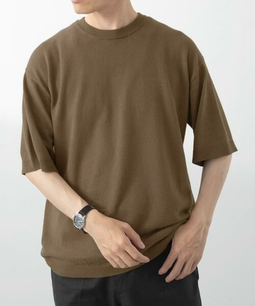 URBAN RESEARCH ITEMS / アーバンリサーチ アイテムズ ニット・セーター | コットンリネンクルーネックサマーニット | 詳細18