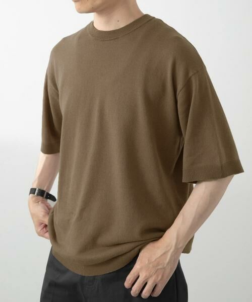 URBAN RESEARCH ITEMS / アーバンリサーチ アイテムズ ニット・セーター | コットンリネンクルーネックサマーニット | 詳細21