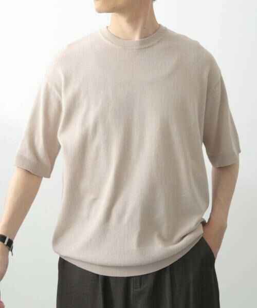 URBAN RESEARCH ITEMS / アーバンリサーチ アイテムズ ニット・セーター | コットンリネンクルーネックサマーニット | 詳細30