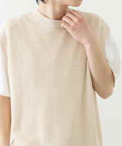 URBAN RESEARCH ITEMS / アーバンリサーチ アイテムズ Tシャツ | ワッフルニットベスト+Tシャツセット
