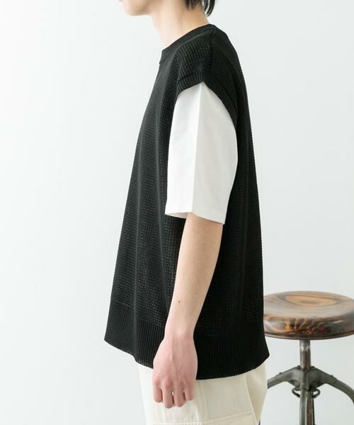 URBAN RESEARCH ITEMS / アーバンリサーチ アイテムズ Tシャツ | ワッフルニットベスト+Tシャツセット | 詳細6