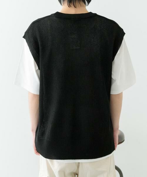 URBAN RESEARCH ITEMS / アーバンリサーチ アイテムズ Tシャツ | ワッフルニットベスト+Tシャツセット | 詳細7