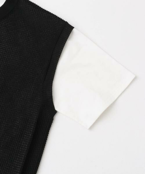 URBAN RESEARCH ITEMS / アーバンリサーチ アイテムズ Tシャツ | ワッフルニットベスト+Tシャツセット | 詳細9