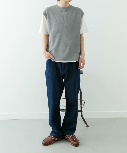URBAN RESEARCH ITEMS / アーバンリサーチ アイテムズ Tシャツ | ワッフルニットベスト+Tシャツセット | 詳細12
