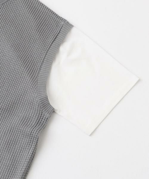 URBAN RESEARCH ITEMS / アーバンリサーチ アイテムズ Tシャツ | ワッフルニットベスト+Tシャツセット | 詳細14