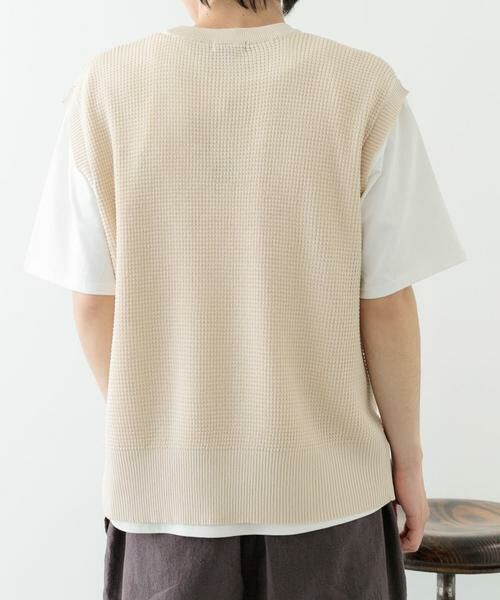 URBAN RESEARCH ITEMS / アーバンリサーチ アイテムズ Tシャツ | ワッフルニットベスト+Tシャツセット | 詳細17