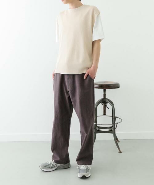 URBAN RESEARCH ITEMS / アーバンリサーチ アイテムズ Tシャツ | ワッフルニットベスト+Tシャツセット | 詳細19