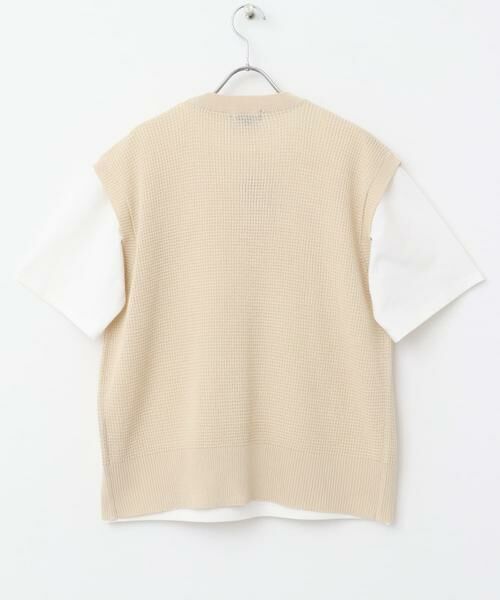 URBAN RESEARCH ITEMS / アーバンリサーチ アイテムズ Tシャツ | ワッフルニットベスト+Tシャツセット | 詳細22