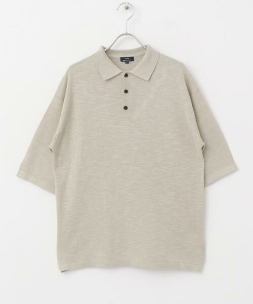 URBAN RESEARCH ITEMS / アーバンリサーチ アイテムズ ポロシャツ | レーヨンリネン半袖ニットポロ | 詳細23