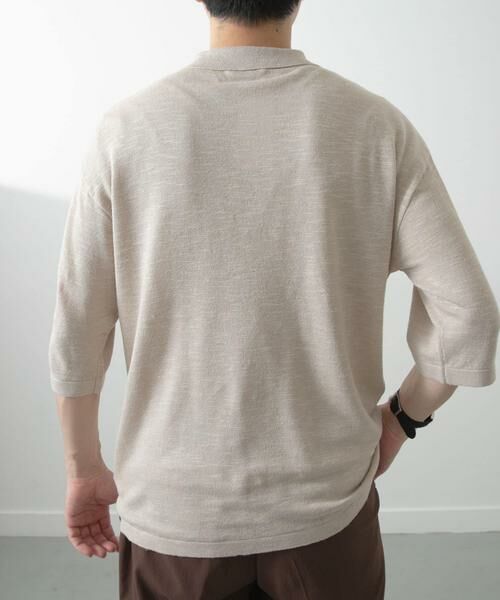 URBAN RESEARCH ITEMS / アーバンリサーチ アイテムズ ポロシャツ | レーヨンリネン半袖ニットポロ | 詳細17