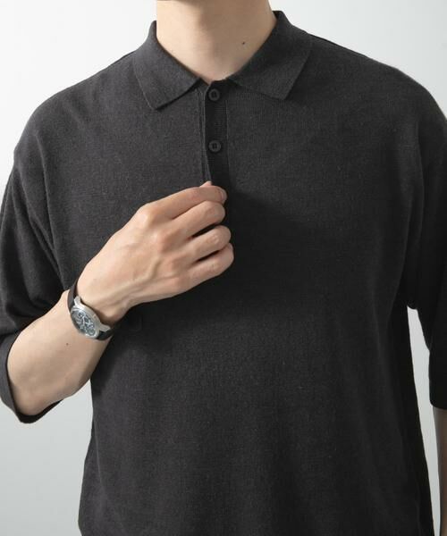 URBAN RESEARCH ITEMS / アーバンリサーチ アイテムズ ポロシャツ | レーヨンリネン半袖ニットポロ | 詳細25